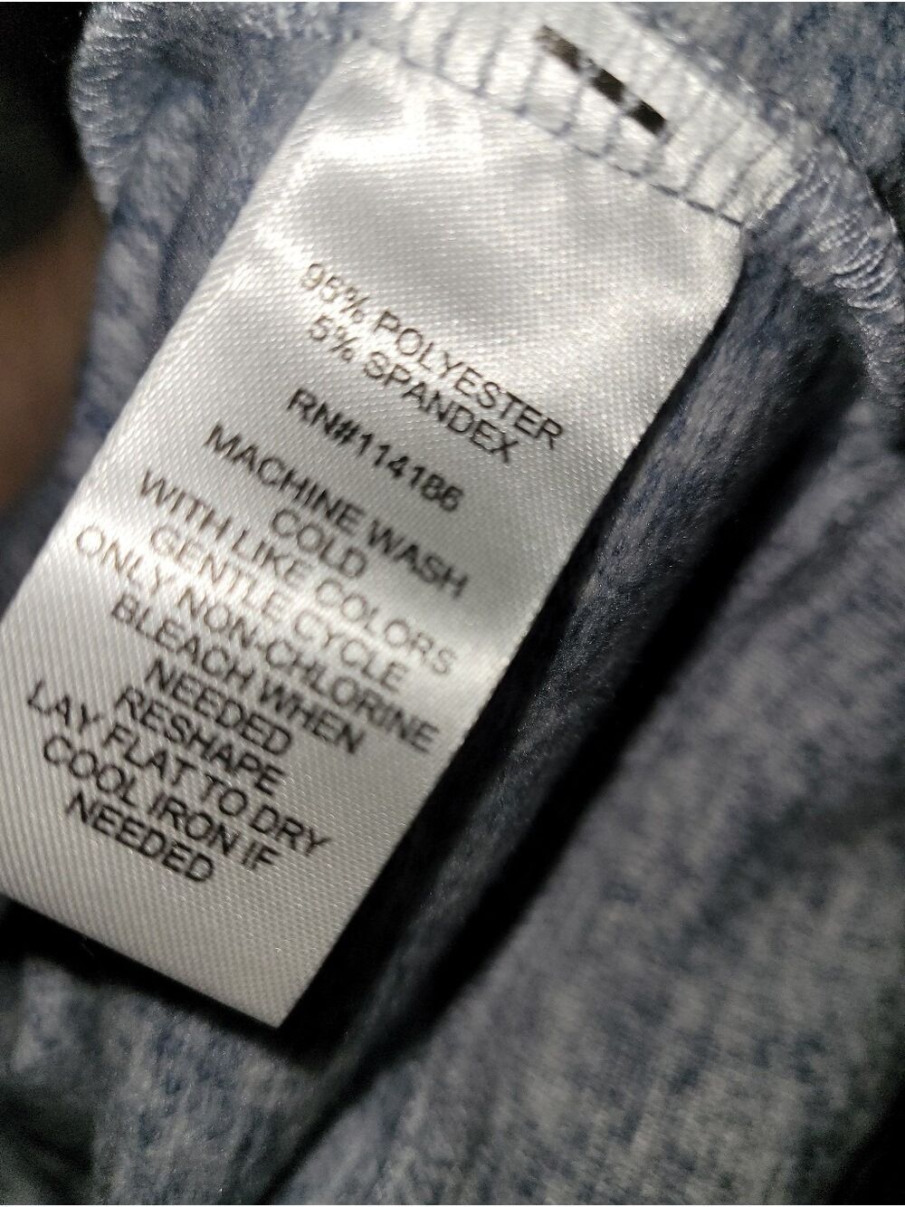 NWT 89th & Madison Gray Sweatshirt With Ruffle Cozy S - Picture 5 of 6